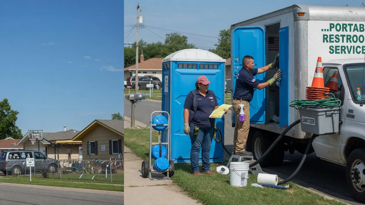 Portable Toilet Rental in Three Rivers, MI near me